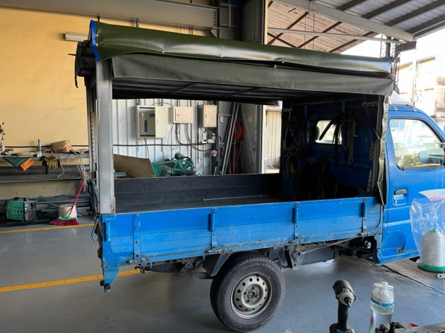 各類貨車換布 6