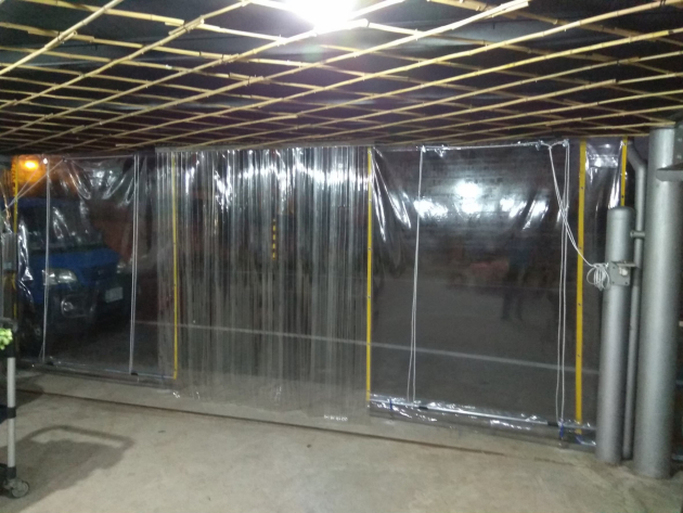 室外透明隔簾 1