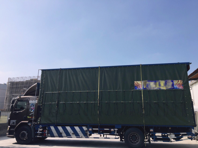 各類貨車換布 2